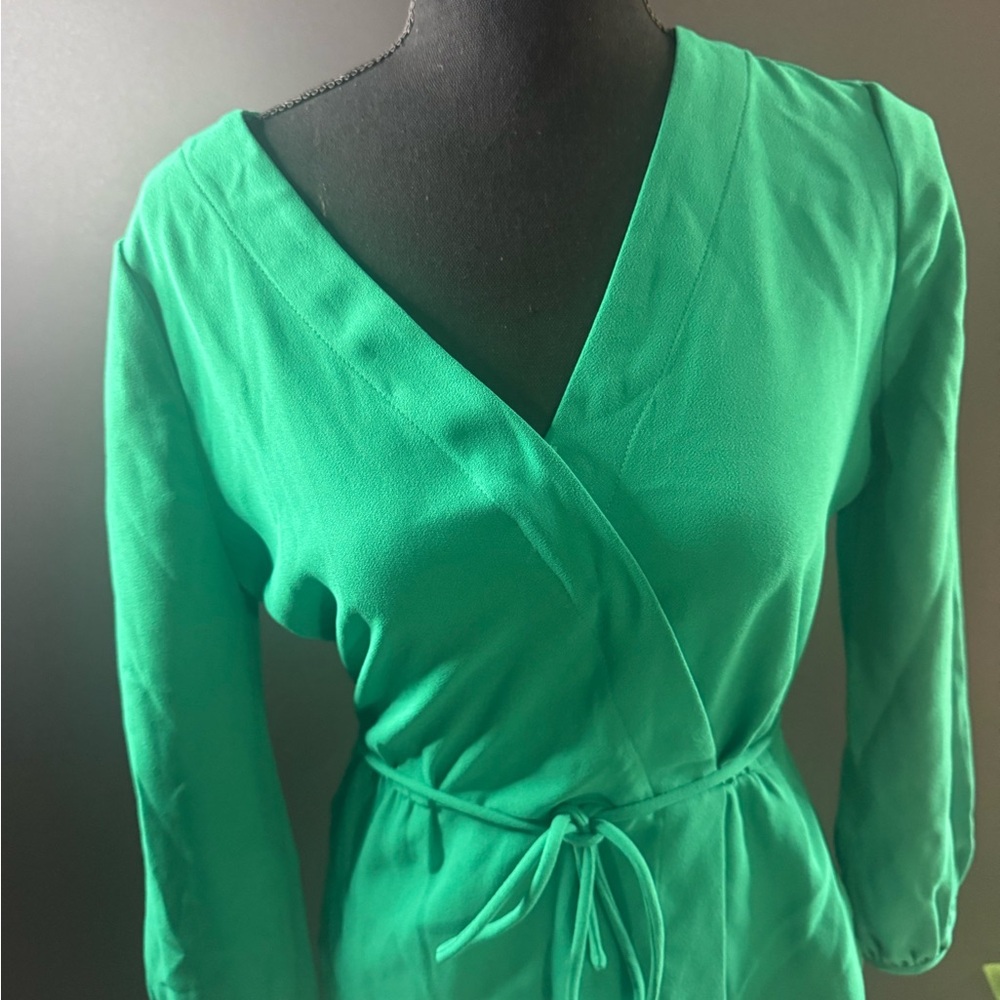 J. Crew Emerald Green Top